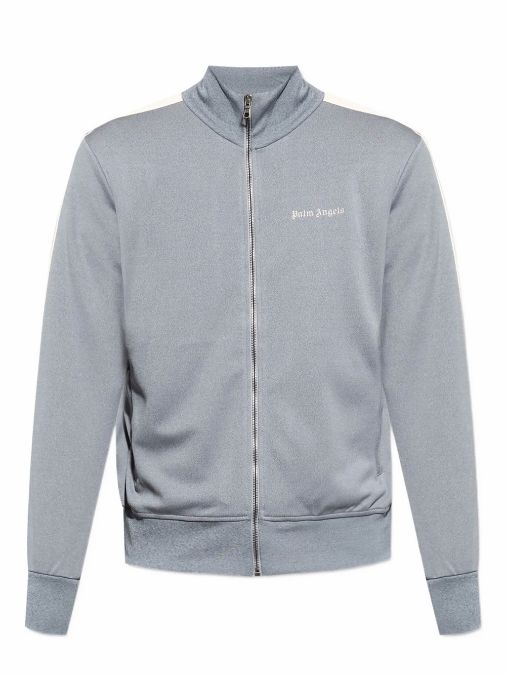 Palm Angels stripe-detail zip-fastening sweatshirt